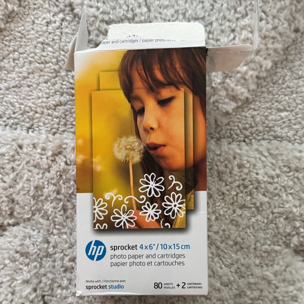 HP Sprocket Studio Paper and Adapter Set